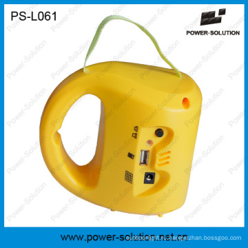 PS-L061 Шэньчжэнь Power раствор Солнечный фонарь с 11 светодиодов и USB зарядки мобильных телефонов